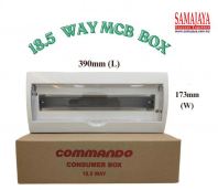 Commando 18.5 Way MCB Box/ PVC DB Board/ PVC DB Box/ Consumer Box
