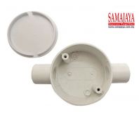 Tham Chee (TC) 20mm (3/4") PVC 2 Way Box/ Through Box
