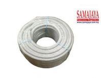 Galaxy 20mm/ 3/4" PVC Flexible Conduit/ PVC Flexible Tubing (White)