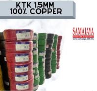 KTK 1.5mm PVC Cable (Green)
