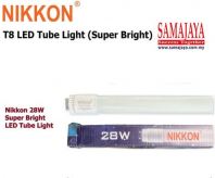 Nikkon T8 4ft 28W 6500k LED Tube (Cool Daylight)