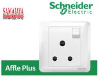 Schneider A3G15_15_WE_G11/ A3G15/15 Affle Plus 15A 1 Gang Switch Socket