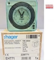 Hager EH771 24 Hour Time Switch/ Timer Switch