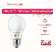 Chinolite 12W 3000k E27 LED Bulb (Warm White)