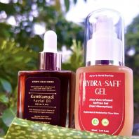 Kumkumadi 33ml + Hydrasaff Brightening Gel 50ml