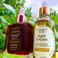Kumkumadi 33ml + Ayur Kratin Hair Oil 50ml