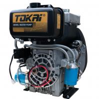 TOKAI DIESEL ENGINE EP292FE (KEY, ELECTRIC) 21HP, 2CYL, 25.4MM