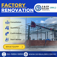 Factory Renovation Contractor In Melaka