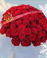 Endless Love   66 Red Roses Hand Bouquet