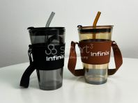 Glass Mug with Sleeve Customization