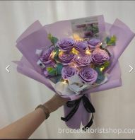 10 Stalk Soap Flower bouquet
