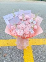 2026 Mother's Day Pink Carnation soap flower bouquet