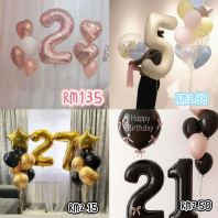 BIRTHDAY HELIUM BALLOON PACKAGE