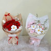 Romantic Vintage Soap Flower Bouquet