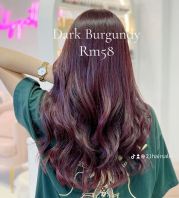 Warna Rambut Burgundy Gelap