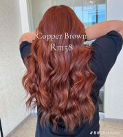 Warna Rambut Coklat Tembaga