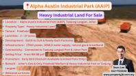 Alpha Austin Industrial Park (AAIP) Heavy Industrial Land For Sale