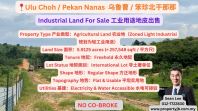 Ulu Choh / Pekan Nanas Industrial Land For Sale ��³�� / ���䱱�����ǹ�ҵ��;��Ƥ����