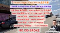 Taman Ungku Tun Aminah Double Storey Shoplot For Sale �ʺ�԰˫��������