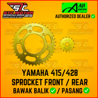 FRONT REAR SPROCKET AJI RACING 415 428 YAMAHA
