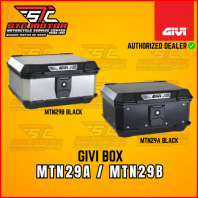 GIVI MATTERHORN ALUMINIUM MTN29B BLACK MTN29A SILVER TOP CASE