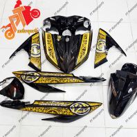 Ego Avantis Avantiz Cover Set Hitam Batik Gold Kuning Black