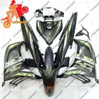 Yamaha Lc 135 V2 V3 V4 V5 V6 V7 Special Edition Cover Set Body Set Hijau Lumut 330