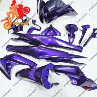 Ready Stock Lagenda 115 115Fi Cover Set Bodyset Purple SRL 115Z CARBURETOR All Purple Kosong