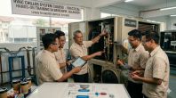 Water-cooled air conditioning chiller