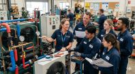 Industrial cooling system maintenance training