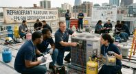 Refrigerant handling skills training