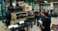 Screw chiller repair training