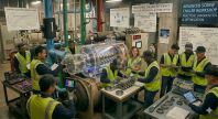 Screw chiller system workshop