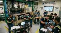 Screw chiller workshop