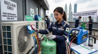 safe refrigerant handling procedures Malaysia