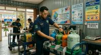 refrigerant cylinder containment safety Malaysia