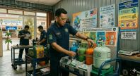 refrigerant leakage containment system Malaysia DOE