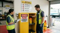R290 refrigerant safe storage and handling