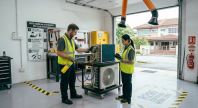 R290 resdiential HVAC gas handling
