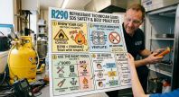 R290 refrigerant SDS technician guide