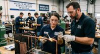 HVAC brazing procedure certification training