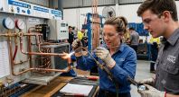 professional air conditioning brazing procedure