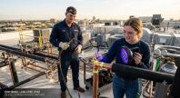 HVAC system leak-free brazing process