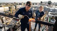 refrigeration leak-free brazing method