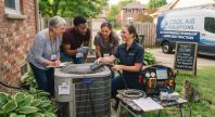Air conditioning maintenance workshop Air conditioning maintenance workshop