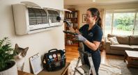 Split air conditioner preventive maintenance Split air conditioner preventive maintenance