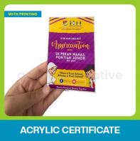 Acrylic Certificate