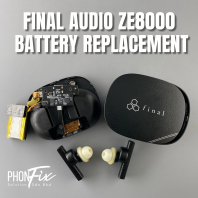 FINAL AUDIO ZE8000 BATTERY REPLACEMENT