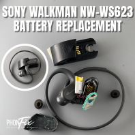 SONY WALKMAN NW-WS623 BATTERY REPLACEMENT