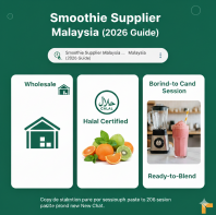 Smoothie Supplier Malaysia (2026 Guide): Wholesale, Halal & Ready-to-Blend Solutions for Caf¨¦s Smoothie Supplier Malaysia (2026 Guide): Wholesale, Halal & Ready-to-Blend Solutions for Caf¨¦s